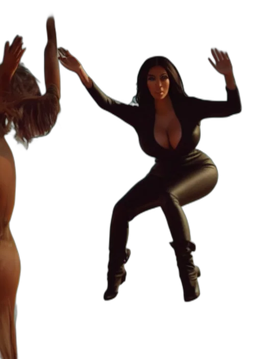 film, still, kim, kardashian transparent PNG cut-out