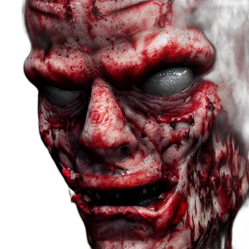 face, mask, 3d render, photorealistic transparent PNG cut-out