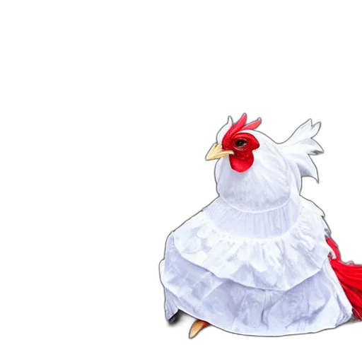 dress, animal, crown, creature, concept art, pixel art, 3d render, watercolor transparent PNG cut-out