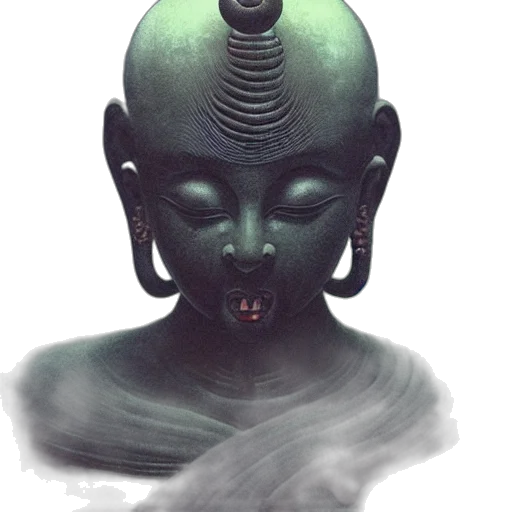 mask, face, creature, crown transparent PNG cut-out