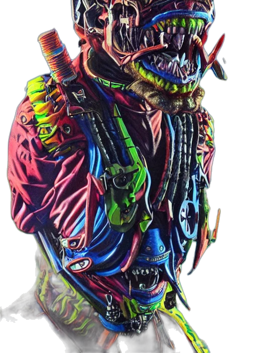 creature, mask, staff, animal transparent PNG cut-out