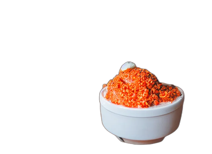 food, crown, hat, 3d render transparent PNG cut-out