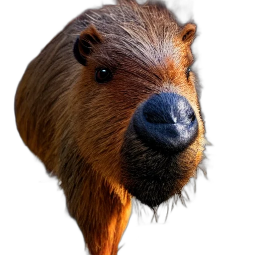 animal, face, hair, staff transparent PNG cut-out
