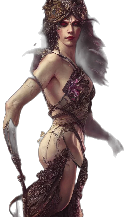 weapon, dress, sword, concept art transparent PNG cut-out