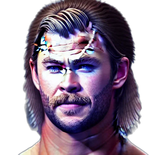hair, face, animal, crown transparent PNG cut-out