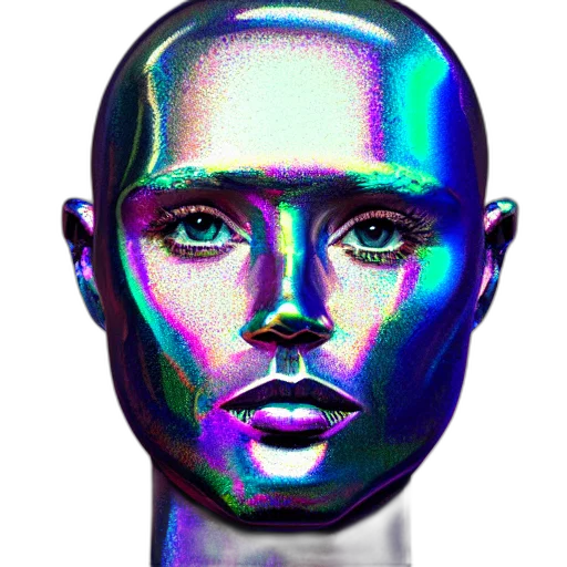 robot, face, mask, jewelry transparent PNG cut-out