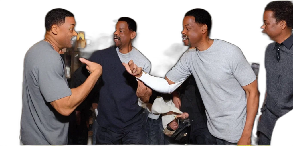 will, smith, slapping, chris transparent PNG cut-out