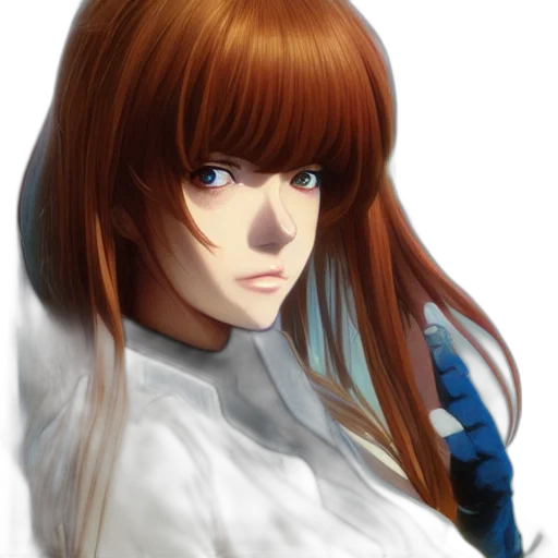 face, robot, jacket, hair transparent PNG cut-out