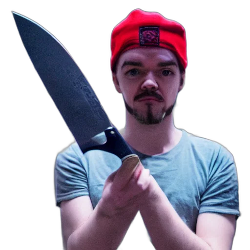 weapon, sword, staff, hat, pixel art, concept art, anime, photorealistic transparent PNG cut-out