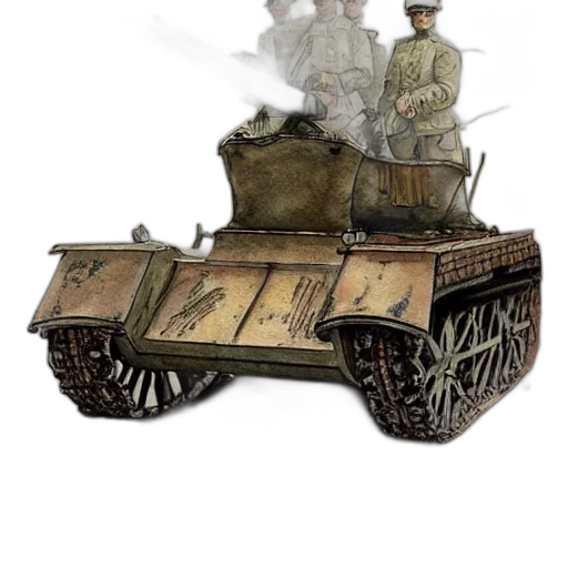 car, weapon, concept art, watercolor, photorealistic, fantasy art, beautiful, aesthetic transparent PNG cut-out