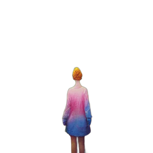 dress, jacket, robot, creature, vaporwave, concept art, watercolor, pixel art transparent PNG cut-out