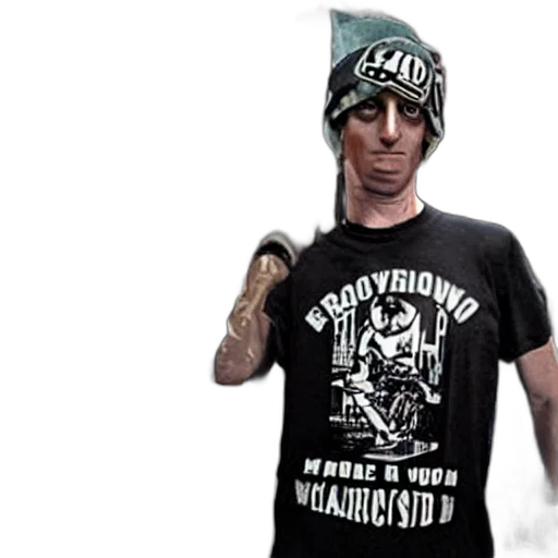 3d render, tony, hawk, prohibition transparent PNG cut-out