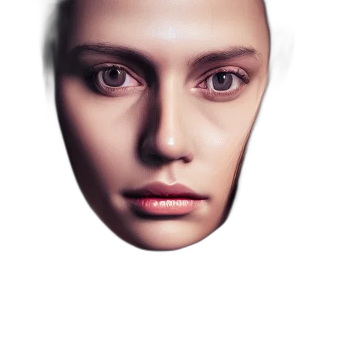 face, mask, robot, crown transparent PNG cut-out