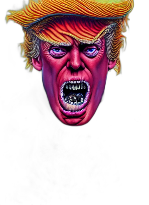 mask, face, creature, crown transparent PNG cut-out
