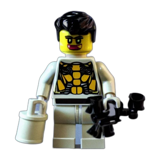 robot, staff, weapon, jacket transparent PNG cut-out