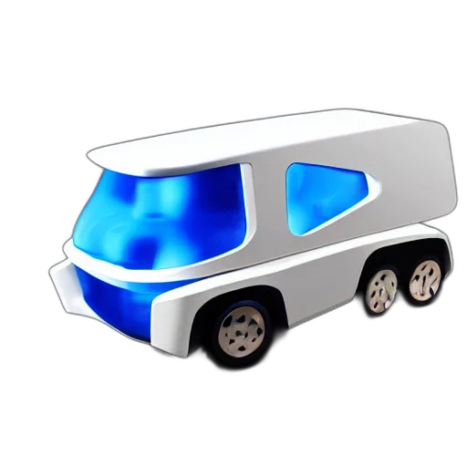car, robot, furniture, 3d render transparent PNG cut-out