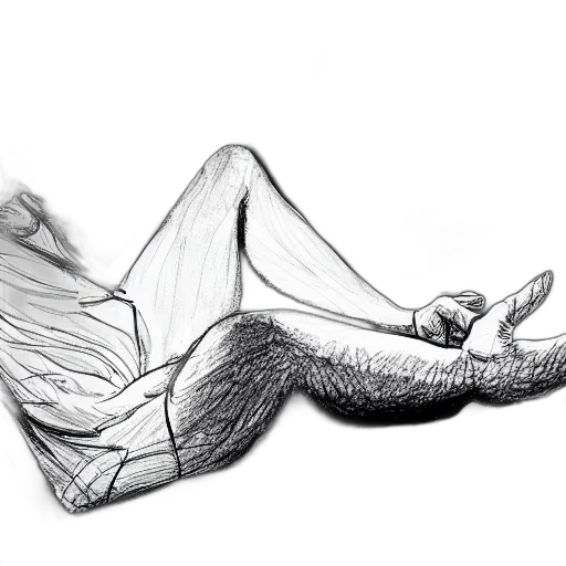 shoes, hair, mask, furniture, pencil sketch, photorealistic, concept art, cartoon transparent PNG cut-out