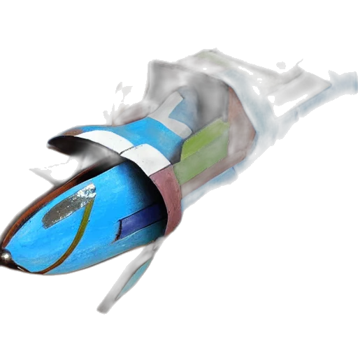 weapon, 3d render, concept art, sculpture, made, recycled, materials, detailed transparent PNG cut-out