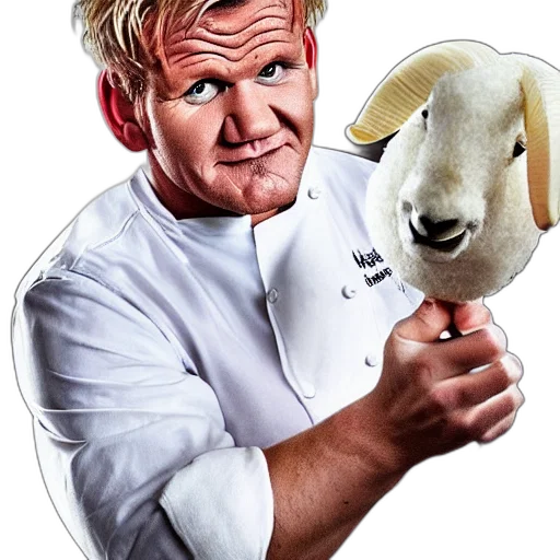animal, food, staff, face, portrait, chef, gordon, ramsay transparent PNG cut-out