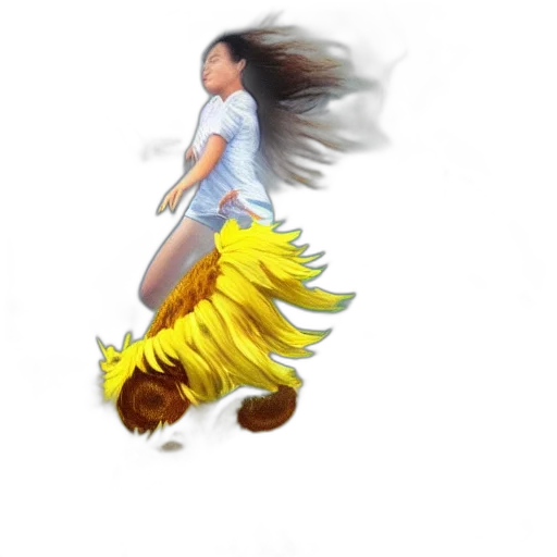 hair, creature, animal, dragon, concept art, fantasy art, photorealistic, pixel art transparent PNG cut-out