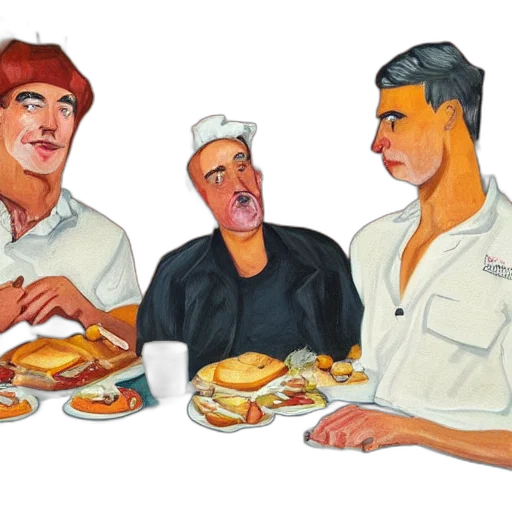 food, concept art, cartoon, pixel art transparent PNG cut-out