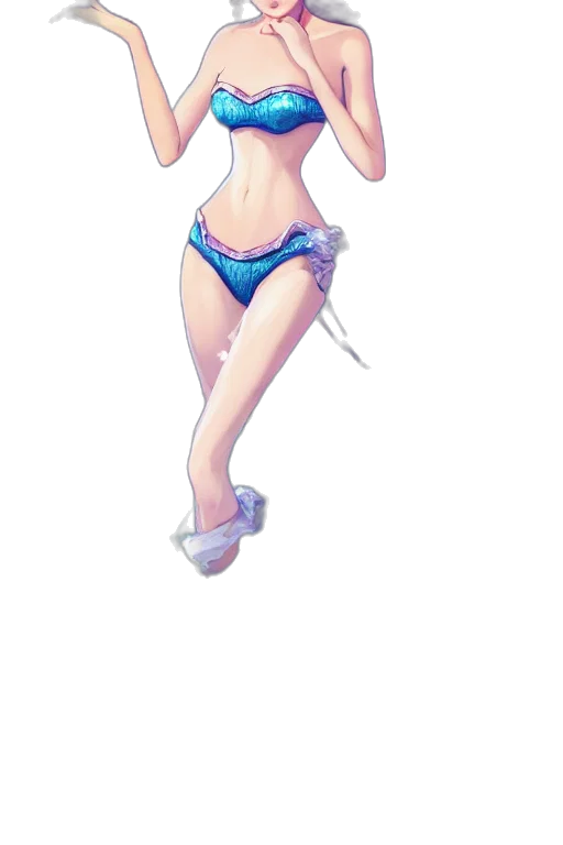 staff, dress, creature, weapon, pixel art, anime, concept art, watercolor transparent PNG cut-out