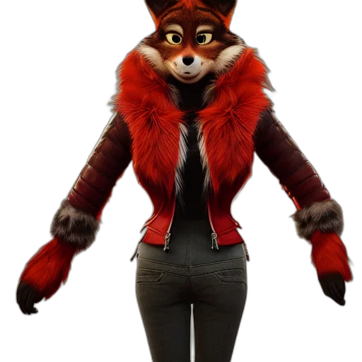 jacket, staff, animal, creature transparent PNG cut-out