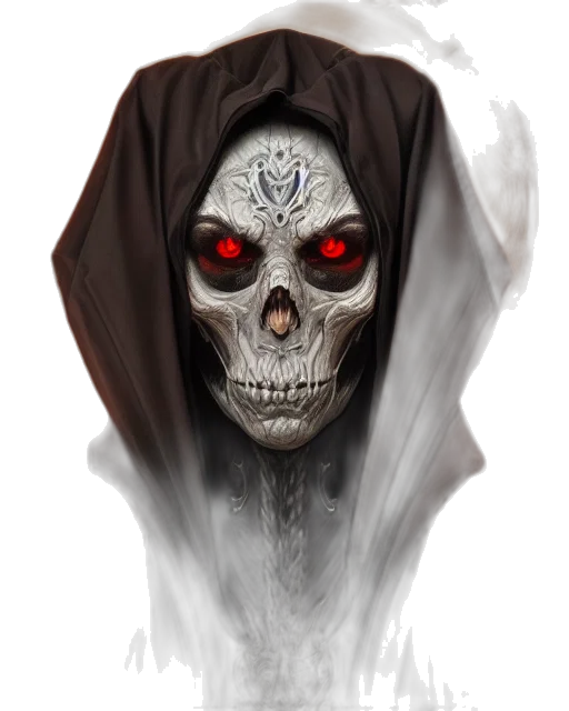 mask, face, creature, staff transparent PNG cut-out