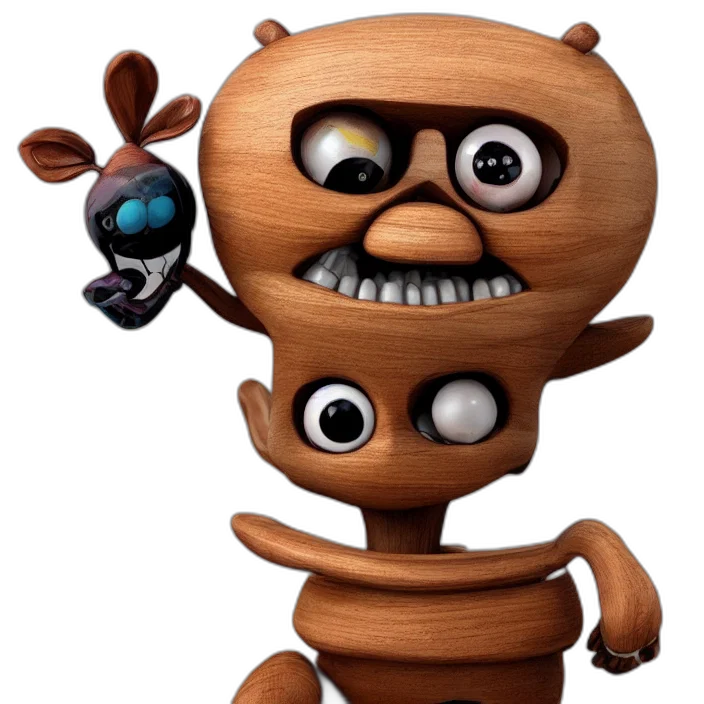 robot, staff, creature, mask transparent PNG cut-out