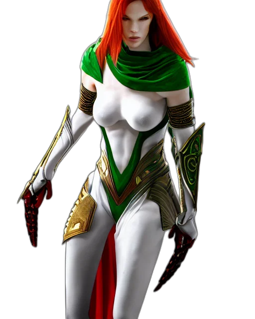 concept art, fantasy art, comic book art, 3d render transparent PNG cut-out