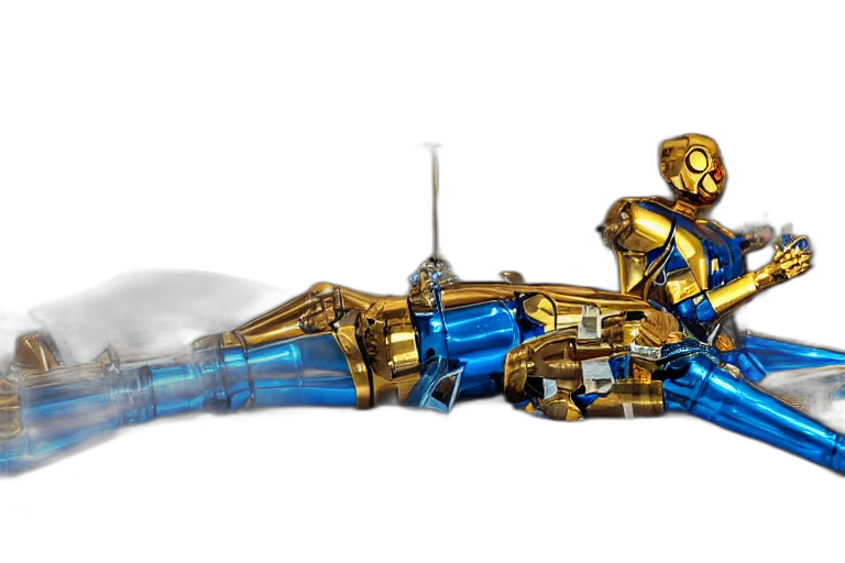 robot, weapon, sword, concept art transparent PNG cut-out