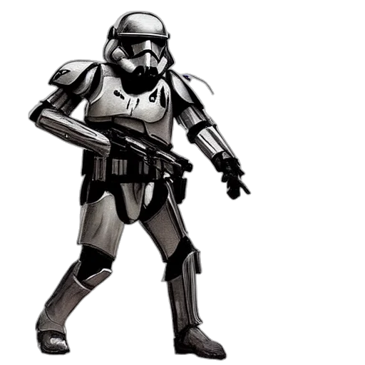 weapon, robot, staff, concept art transparent PNG cut-out