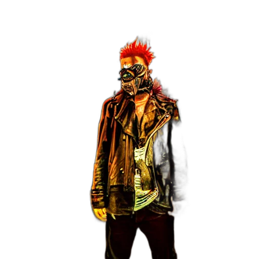 jacket, mask, creature, animal transparent PNG cut-out