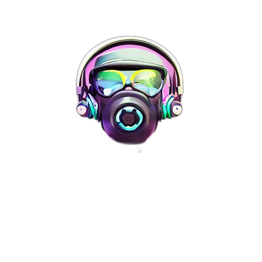 mask, face, jacket, robot transparent PNG cut-out
