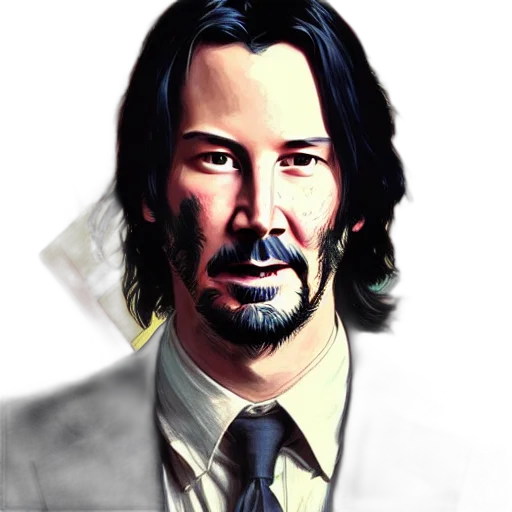 face, animal, hair, robot, photorealistic, pixel art, comic book art, fantasy art transparent PNG cut-out
