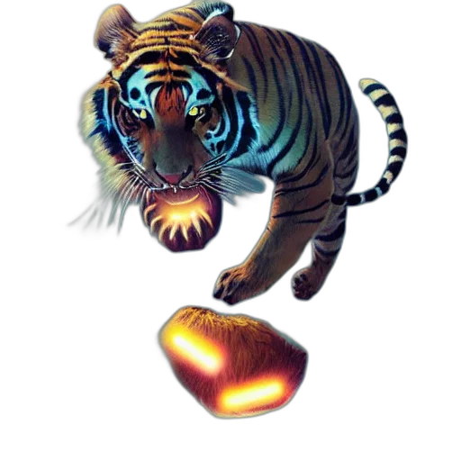 animal, jewelry, creature, staff, concept art, 3d render, fantasy art, pixel art transparent PNG cut-out