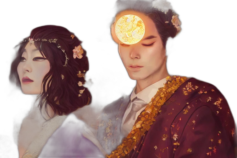 crown, fantasy art, watercolor, photorealistic transparent PNG cut-out