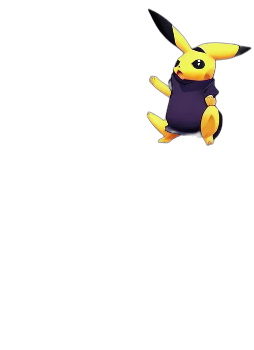 animal, staff, creature, hat, 3d render, concept art, pixel art, colourful transparent PNG cut-out