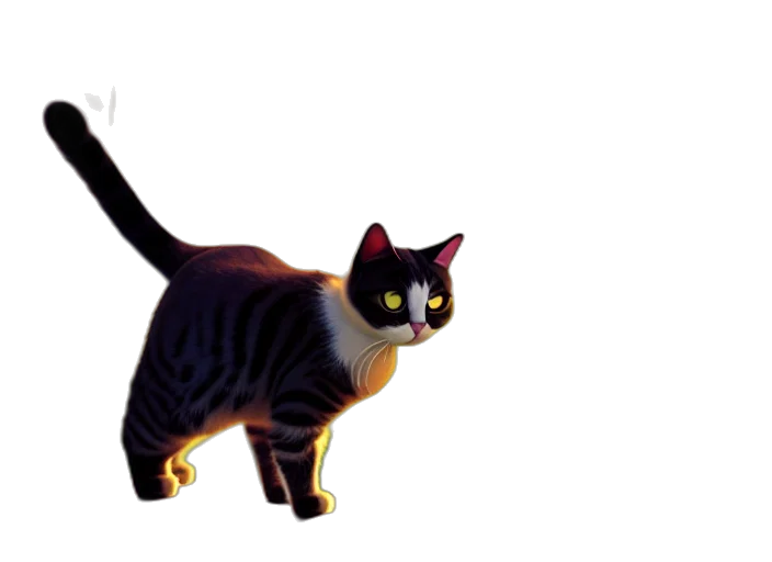 animal, staff, creature, weapon, 3d render, photorealistic, concept art, pixel art transparent PNG cut-out