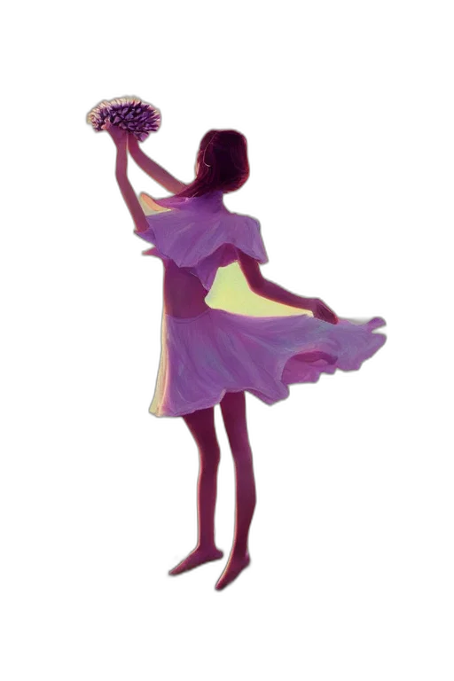 dress, staff, crown, robot transparent PNG cut-out