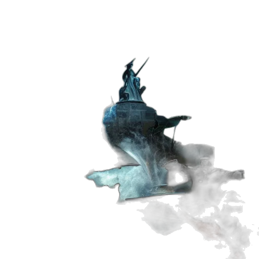 dragon, sword, crown, weapon, concept art, fantasy art, watercolor, 3d render transparent PNG cut-out