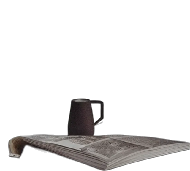 furniture, umbrella, staff, shoes, 3d render, photorealistic, fog, photo transparent PNG cut-out
