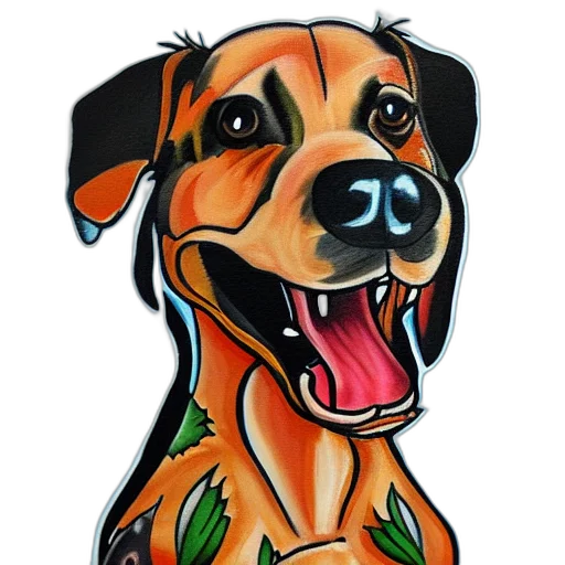 animal, photorealistic, watercolor, cartoon transparent PNG cut-out