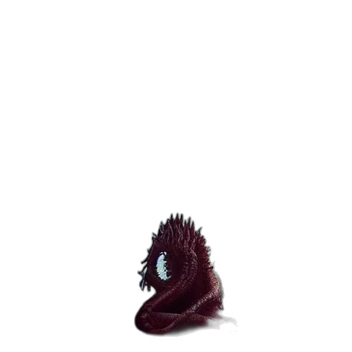 creature, dragon, animal, hair transparent PNG cut-out