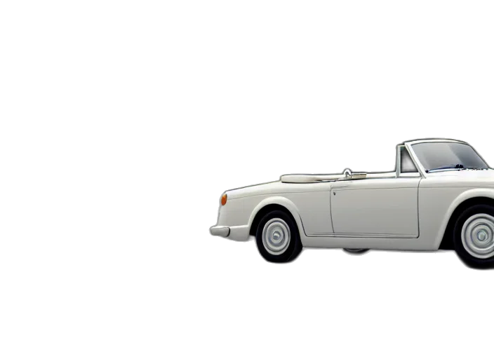 car, crown, 3d render, photorealistic transparent PNG cut-out