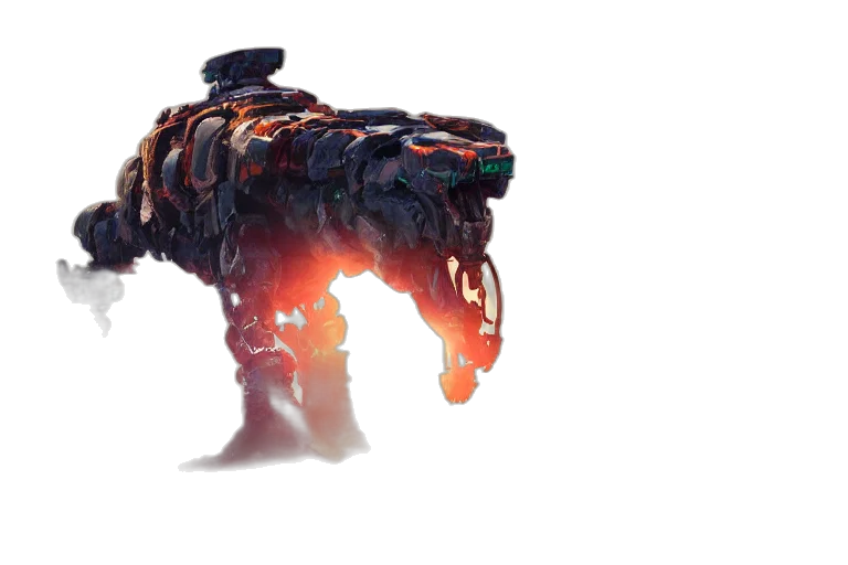 creature, weapon, dragon, animal, concept art, 3d render, fantasy art, tremortusk transparent PNG cut-out