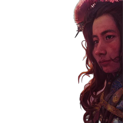 face, crown, staff, sword transparent PNG cut-out