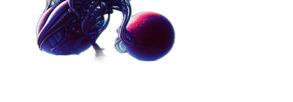 robot, creature, hair, dragon transparent PNG cut-out