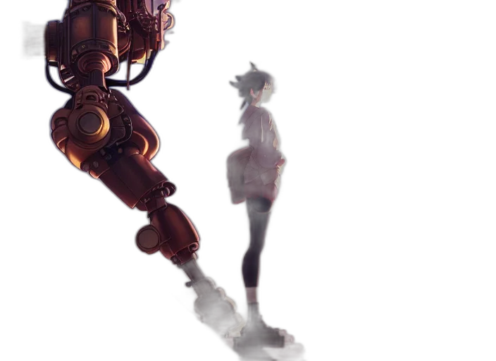robot, weapon, creature, sword transparent PNG cut-out