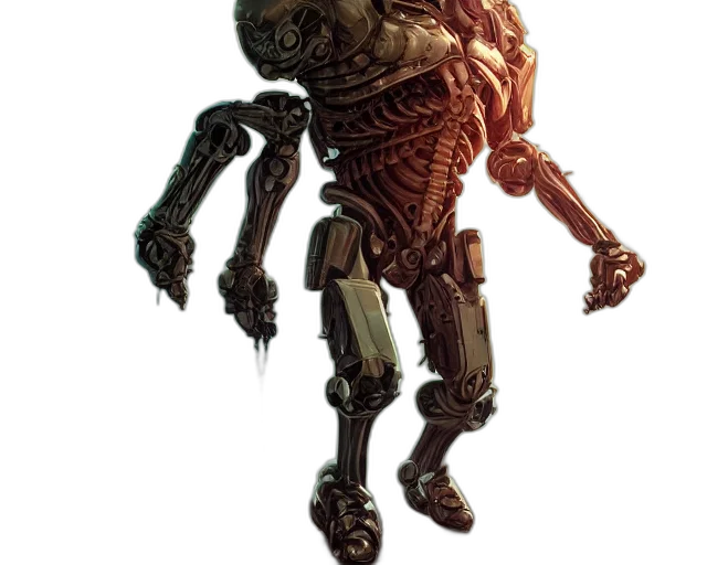 robot, creature, animal, weapon transparent PNG cut-out